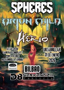 [31/01] SPHERES + ORION CHILD + HERIO
